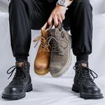 Мужские ботинки Cahhrrn X Martin Boot Men Beige Weishibangwei - фото 25