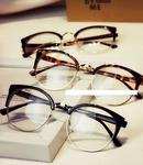 Очки «кошачий глаз» в полуоправе унисекс, inna - фото 3