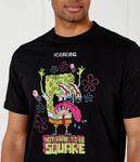 Футболка Iceberg x Spongebob Regular Fit, черный - фото 4