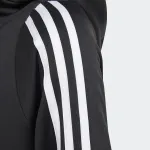 Детская толстовка с капюшоном Adidas Tiro 24, черный/белый - фото 5