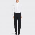 Брюки мужские Prada с ремешком, черный - фото 2