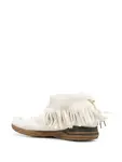 Ботинки Shaman-Folk с бахромой Visvim, белый - фото 2