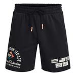 Шорты project rock heavyweight terry shorts 'black' Under Armour, черный - фото
