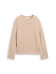 Свитер TOM TAILOR, mottled beige - фото