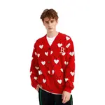 MLB Свитер унисекс красный - фото 5