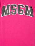 Футболка с принтом логотипа MSGM Kids, розовый - фото 3