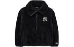 Бархатная куртка унисекс MLB, Черный - фото