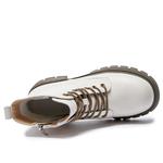 Ботинки Martin Boot женские Laorentou, бежевый - фото 10