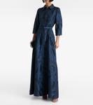 Жаккардовое платье Кортни Simkhai, Marine - фото 2