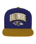 Регулируемая фиолетовая кепка Baltimore Ravens Essentials для больших мальчиков и девочек Outerstuff - фото 2