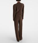 Джерси блейзер Norma Kamali, коричневый - фото 3