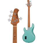 Sterling от Music Man StingRay Ray34 Sparkle Электрический бас-гитара Seafoam Sparkle - фото 2
