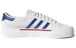 Кроссовки Abaca Adidas Originals 'White Royal Blue Scarlet' - фото 2