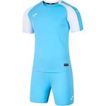 Футболка с шортами для футбола Joma, белая - фото 10