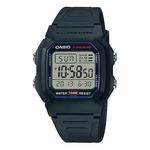 Часы CASIO Waterproof Sports Analog Mens Black Digital, черный - фото
