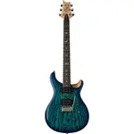 Электрогитара PRS SE Custom 24 Exotic Burled Ash Limited Edition - Lake Blue - фото 2