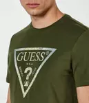 Футболка Slim fit Guess Jeans, зеленый - фото 4