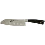 Нож BERKEL Santoku Elegance 18 см черный - фото 4