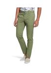 Брюки из твила m5 slim Meyer, зеленый - фото 2