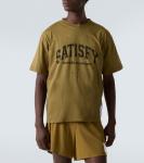 Футболка из хлопкового джерси с принтом MothTech Satisfy, Sun Bleached Military Olive - фото 3