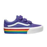 Кроссовки Old Skool V Platform Vans, фиолетовый - фото
