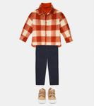 Клетчатая куртка Il Gufo, Copper - фото 2