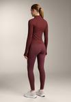 Топ OYSHO LONG-SLEEVED TECHNICAL, Mottled Brown - фото 4
