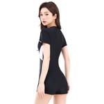 LINING Купальник слитный Women's Black White Gray - фото 4