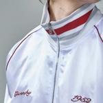 Бомбер с вышитым логотипом Givenchy, белый - фото 8