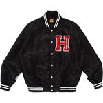 Бомбер Varsity H Logo HUMAN MADE, морской синий - фото