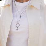 Pandora Серебряное колье для женщин - фото 3