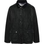 BARBOUR Рубашка-куртка с эффектом мятости, Black - фото