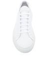 Оригинальные кожаные кроссовки Achilles Low Common Projects, White - фото 3