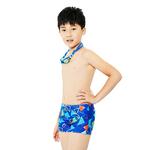 Детский купальник LINING, 221 Colorful Blue Three-Piece Set - фото 6