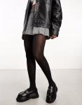 ASOS DESIGN 2 пары колготок плотностью 40 ден черного цвета - фото