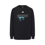 Adidas Свитшоты Unisex Black Crew Neck Moderate - фото
