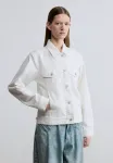 Джинсовая куртка Lacoste, White - фото