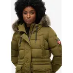 Куртка Superdry Everest Mid padded, зеленый - фото 5