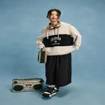 Полузип худи US Version Unisex Champion, темно-синий - фото 9