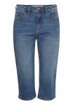 Джинсовые шорты PZKATJA PULZ, цвет Medium Blue Denim - фото 4