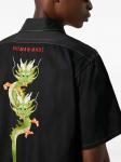 Human Made рубашка с принтом, черный - фото 4