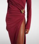 Платье Izadora из джерси с декором Simkhai, Cranberry - фото 5