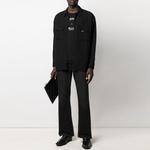 REPRESENT Мужская черная рубашка - фото 7