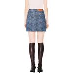 Прямой джинсовый мини-юбка с ровным подолом KENZO, синий - фото 6