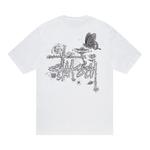 Футболка Stussy In Bloom Tee, White - фото 2