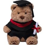 Плюшевая кукла Graduation Raffles Bear, высота 25 см McHugs - фото