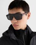 Солнцезащитные очки Prada Linea Rossa Prada, сланцевые линзы - фото 2