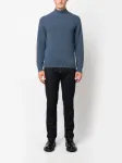 Джемпер с высоким воротником Fedeli, синий - фото 2