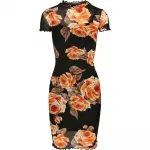 Платье с коротким рукавом Urban Classics Mesh Double Layer, черный - фото 3