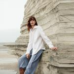 ELLE Рубашка Women's White Lapel - фото 6